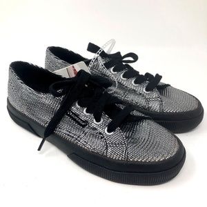 Superga 2750 plisselamew sneakers shoes metallic